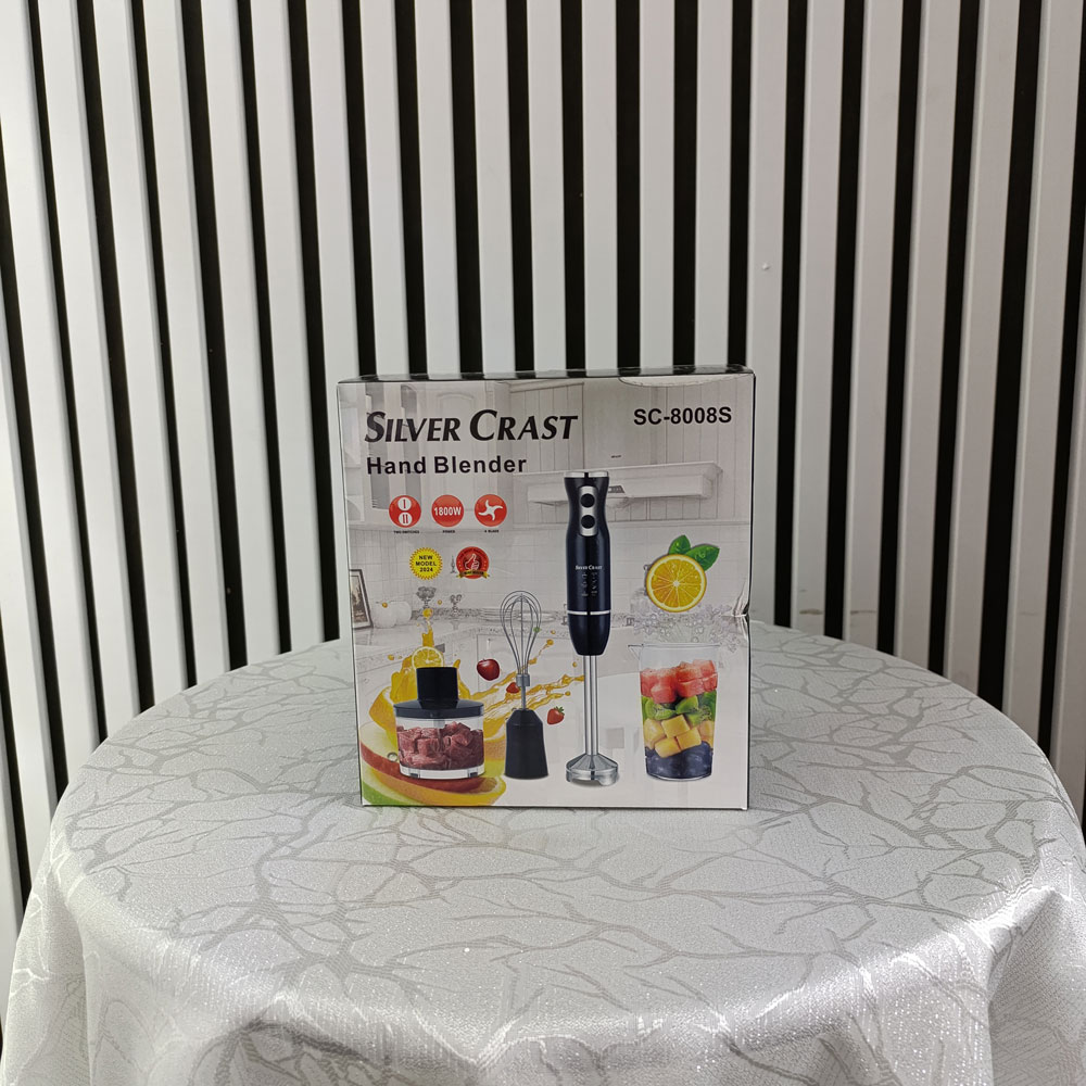 گوشتکوب برقی و خرد کن سیلور کراست دو کاره مدل sc-8008s